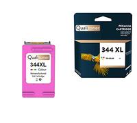 QUALITONER - x1 Cartouche Compatible pour HP 344 XL 344XL (C9363EE) compatibles HP HP DeskJet 5700 5740 5745 5900 5940 5943 5950 6500 6520 6540 6540D