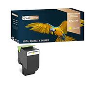QUALITONER - x1 Toner - 80C2SY0 Yellow - Compatible pour Lexmark CX310dn CX310 CX510 CX510de CX510dhe CX510dthe CX410 CX410de CX410dte CX410e