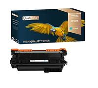 QUALITONER - x1 Toner - CF031A (Cyan) - Compatible pour HP Color Laserjet Enterprise CM4540MFP Series