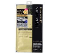 Quality 1st Derma Laser EX Super VC 100 Masque Adhérence Extrême Feuille Masque Hydratant Hydratant et Hydratant pour Soins de la Peau Masque Visage Kit pour Soin Intense (3