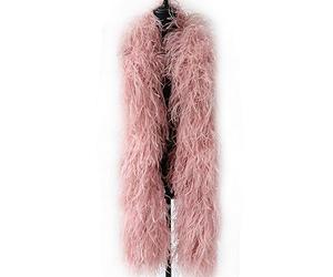 QUALITY COTTON HOUSE 4/6/10 Plis 2 mètres Plumes d'autruche Naturelles Boa Plumas for Costume fête Mariage décoration Plume Accessoire (Color : Beige, Size : 1 Ply)