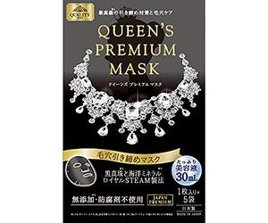 Quality First Queens Premium Mask - Pore Tightening - 1box for 5pcs (Green Tea Set)