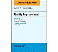 Quality Improvement, An Issue Of Clinics In Perinatology