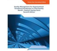 Quality Management for Organizational Excellence Introduction to Total Quality by Stanley Davis Stanley Davis (Auteur)