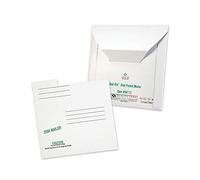 Quality Park Redi-File Lot de 10 pochettes à disque recy s Blanc