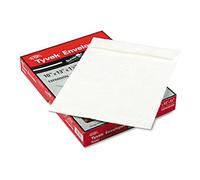 Quality Park Survivor R4202 Tyvek Boîte de 25 enveloppes d'extension Blanc 10 x 13 x 1 1/2