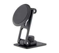 QUALO QUSM-S-RC-01 Support de Téléphone de Voiture Magnétique pour Vitres de Voiture Durable Bande 3M Universel Support Stable Noir QUSM-S-RC-01
