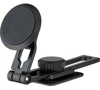 QUALO Support magnétique pour pare-brise Round Clear S noir QUSM-S-RCS-01