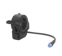 Qualoramall Accélérateur d'accélérateur de pouce 4 broches pour scooter électrique 24-72 V étanche remplacement pour scooters électriques Kukirin G2