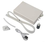Qualoramall Aérateur de pêche - Pompe à air rechargeable par USB - Avec lumière LED - Pour seau d'appât vivant - Batterie 3000 mAh - Pompes d'aération portables pour la pêche de nuit