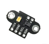 Qualoramall AS7262 AS7263 AS7341 AS7343 Module de capteur spectral pour analyse des couleurs de la lumière visible et infrarouge avec canaux calibrés pour appareils portables portables (AS7343)