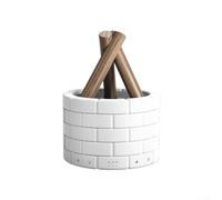 Qualoramall Bonfire Humidificateurs de feu de camp, diffuseur d'huiles essentielles avec 7 lumières colorées, fonctionnement continu de 18 heures, fonction minuterie, 250 ml