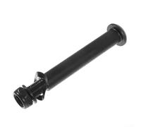 Qualoramall Boulons elliptiques pour vélos de sport d'intérieur en acier roulé avec joint ondulé, rondelle élastique et écrou noir, 12 cm, matériel de rechange (L et R)