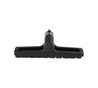 Qualoramall Buse de sol pour aspirateur de 35 mm, brosse de parquet de 30 cm de large avec joint pivotant à 360°, fixation en bois dur stratifié avec bandes en caoutchouc et poils en plastique