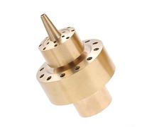 Qualoramall Buse en laiton DN25 pour fontaine décorative dans les jardins et les étangs, produisant un effet de pulvérisation en forme de fleur vivante et d'aération, paysage extérieur