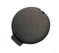Qualoramall Capuchon de crochet de remorquage de pare-chocs avant pour BMW Série 3 E46 pour M3 1998-2006 Remplace 51112695252 - Pièce de rechange en plastique ABS noir