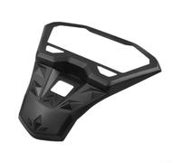 Qualoramall Capuchon d'instrument de vitesse de moto pour Honda Click ABS - Coque de rechange en fibre de carbone noire - Boîtier de jauge à ajustement direct (noir)