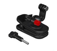 Qualoramall Clip magnétique pour sac à dos pour fixation de sangle d'appareil photo DJI OSMO360, conçu avec un aimant puissant et des bords dentelés pour une fixation sûre et stable en extérieur