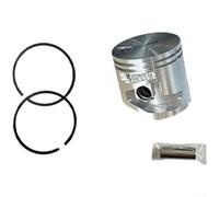 Qualoramall Cylindre de tronçonneuse en alliage d'aluminium pour assemblage de piston pour MS201 MS201C MS201TC pièce de rechange haute performance haute longévité optimise la performance de la