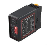 Qualoramall Détecteur de boucle inductive DP132 Capteur de véhicule à canal unique Boîtier ABS pour portail automatique et parking pour accès DC12 V 24 V Noir (220 V)
