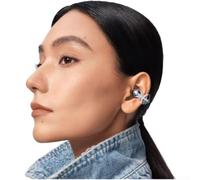 Qualoramall Écouteurs rotatifs avec zircone géométrique pour Huawei FreeClip - Accessoire de mode pour femmes et filles - Motif élégant étoile de mer et papillon (étoile de mer)