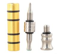 Qualoramall Ensemble d'outils de débosselage sans peinture pour réparation de bosse de carrosserie, stylo de nivellement en alliage léger fonctionne avec un marteau en caoutchouc pour des bosses