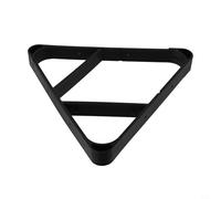 Qualoramall Étagère à boules de billard 5,7 cm à double usage - Triangle diamant - Accessoires de table de billard pour 8 boules et 9 boules standard