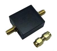 Qualoramall Filtre passe-bande 130 MHz-150 MHz pour réception satellite météorologique, boîtier en aluminium pour blindage du signal pour applications de communication par satellite amateur