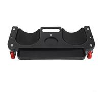 Qualoramall Genouillères roulantes pour réparation automobile - Coussinets de protection coulissants pour genoux porteurs de charge - Coussins de protection pour siège d'atelier - Avec roue pivotante