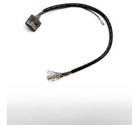 Qualoramall Indicateur de vitesse LED pour moto avec neutre N vert et affichage rouge 1-6, entrée 12 V, câblage de 32 cm pour changement de vitesse variable et jauge à levier, compatible