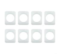 Qualoramall Kit de 8 bagues de rail de siège pour BMW Z3 Z3M E36 E37 E38 coupé 1994-2002, bagues de rechange en caoutchouc pour fixer les sièges à bascule usés, compatible avec pièce Numbe