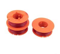 Qualoramall Kit de bobine et capuchon de rechange pour fil de débroussailleuse Bosch ART 23 26 30 Combitrim Easytrim 8 m 1,6 mm avec couvercles F016800175 F016L710888
