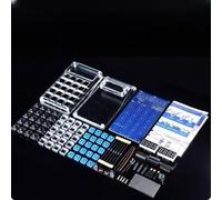 Qualoramall Kit de calculatrice à monter soi-même avec 51 microcontrôleurs LED tube numérique à souder pratique pour l'apprentissage électronique, l'assemblage et la programmation, vert (vert)
