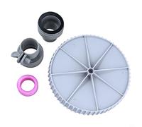 Qualoramall Kit de conversion de pompe à sable pour skimmer de piscine avec adaptateurs de tuyau de type B Joint en caoutchouc pour Summer Waves SFX1000/SFX1500 modèles hors sol résistant aux