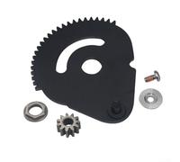 Qualoramall Kit de direction de rechange pour tondeuse Troy-Bilt - Remplace 617-04094 941-0656A 741-0656A - Compatible avec les modèles 13W1762F065 LT3812 CLT42H 247288841 Metal A