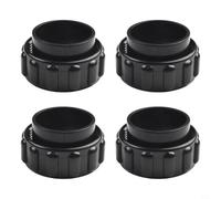 Qualoramall Kit de remplacement pour chlorinateur de sel de piscine IntelliChlor IC20 IC40 IC60 IC80, 4,8 cm avec joints toriques et écrous, remplace la pièce numéro 520595 (lot de 2 ou 4) (4 pièces)