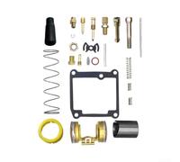 Qualoramall Kit de réparation de carburateur pour Mikuni VM20 avec piston et flotteur, composants de précision pour une révision complète, restaure l'efficacité du carburant et les performances du