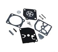 Qualoramall Kit de réparation de carburateur pour tronçonneuse McCulloch 021 023 025, kit de reconstruction avec joint de membrane pour K1-MDC, pièces d'entretien en métal pour restaurer le moteur