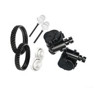 Qualoramall Kit de réparation de nettoyeur de piscine avec pistes, arbres de transmission, roulements et mécanismes de direction pour Zodiac MX6 MX8 MX6 pour Elite MX8 pour modèles Elite avant le 20