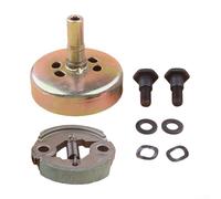 Qualoramall Kit de tambour d'embrayage pour tondeuse à gazon 9T avec embrayage, boulons et rondelles compatible avec les débroussailleuses GX35 GX35NT GX31 HHT31S HHT35S FG100 pour Power Transmis