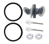 Qualoramall Kit Réparation R0796200 pour Zodiac pour Baracuda MX8 pour mx6 - Moteur pour Roues Chenilles Rechange Robot Piscine Entretien Complet