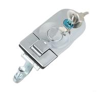 Qualoramall Lot de 1 loquet de compression en alliage de zinc scellé pour Southco C5-11-35 RV Remorque Camper Boîte électrique Armoire à feu Argenté