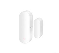 Qualoramall Lot de 2 détecteurs d'alarme de porte et de fenêtre pour système de sécurité domestique intelligent, capteur de contact magnétique sans fil avec alertes en temps réel, indicateur de