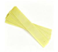 Qualoramall Lot de 20 bandes anti-acariens Varroa avec fluvalinate pour l'apiculture, traitement efficace contre les nuisibles pour les ruches d'abeilles, protection durable contre les colonies, jaune