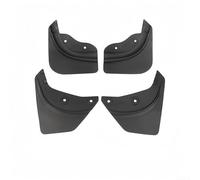 Qualoramall Lot de 4 bavettes garde-boue en TPE pour Tesla Model 3 Model Y YL sans perçage - Garde-boue avant et arrière - Noir (F)