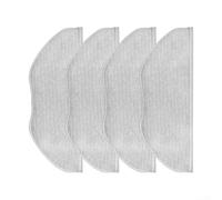 Qualoramall Lot de 4 serpillères de rechange lavables en microfibre pour aspirateur LG CordZero R3-Prime pour sols durs, carrelage, stratifié