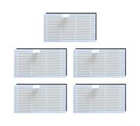 Qualoramall Lot de 5 filtres HEPA lavables pour aspirateur Ultenic Pro Robot Aspirateur Blanc