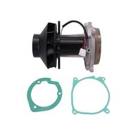 Qualoramall Moteur de ventilateur de refroidissement à combustion 24 V 2 kW en alliage argenté pour chauffage chinois 2 kW 5 kW pour Eberspacher Airtronic D2 D4 Air Diesel Moteur Sta