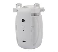 Qualoramall Ouvre-rideau électrique avec télécommande pour tringle romaine en forme de U et rails en forme de I, moteur automatique alimenté 4000 mAh pour salon, chambre à coucher, étude W (1 pièce TU