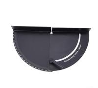 Qualoramall Pince à angle réglable de 22,5 ° à 180 ° en alliage d'aluminium de 15,2 cm pour mesurer et sécuriser les angles dans les armoires, les cadres et les meubles (180°)